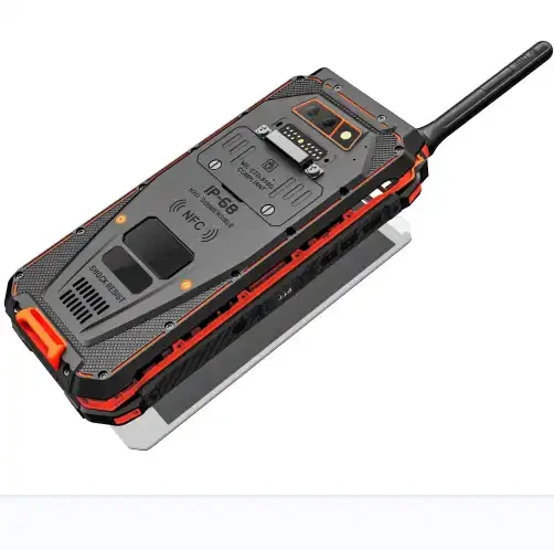 Intrinsecamente seguro vhf uhf walkie talkie telefone m5 5g petróleo 8000mah 9 dobras tecnologia ex à prova de explosão handphone