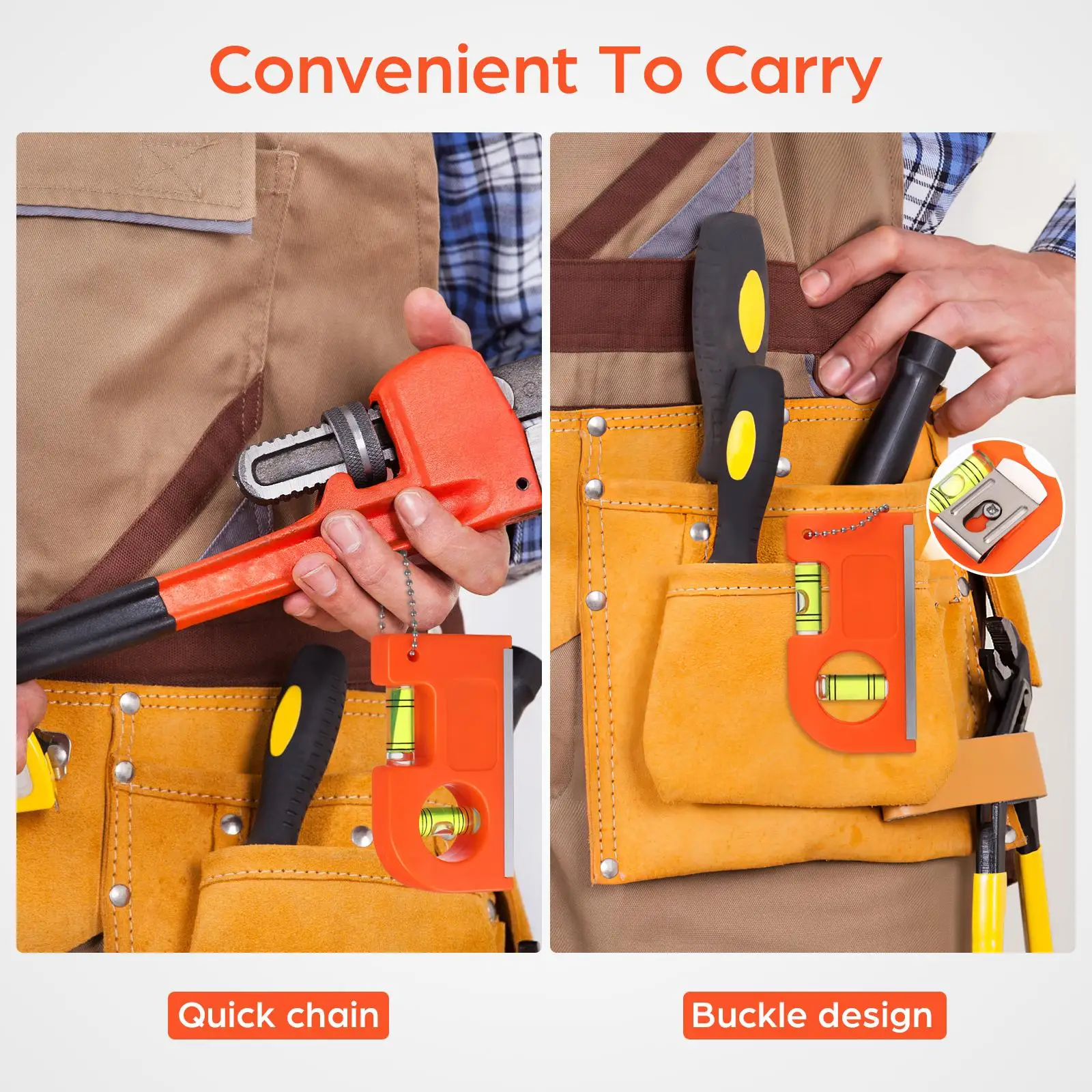 2pcs Miniature Pocket Leveler High Precision Tool Portable Balance Ruler Spirit Level Horizontal Measuring Instrument Level