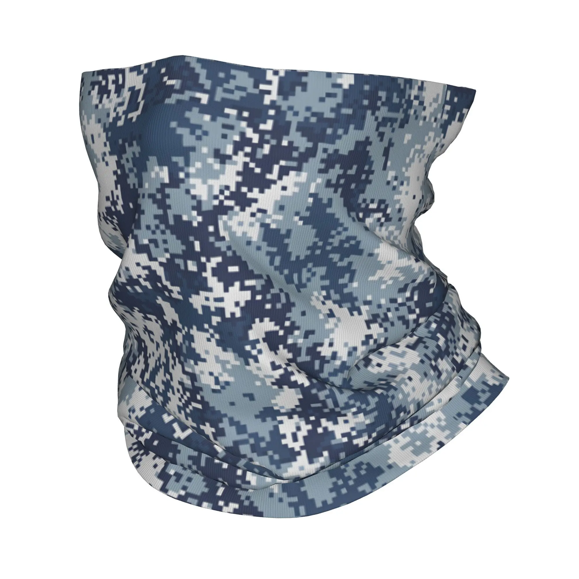

Custom Camo Army Style Bandana Neck Gaiter Windproof Face Scarf Cover Men Women Original Headband Tube Balaclava