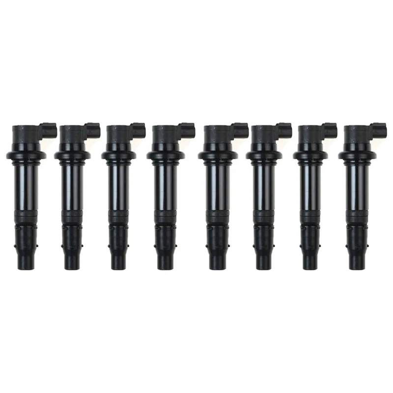 8 PCS Ignition Coil F6T558 F6T560 Black ABS For Yamaha YZF R1 R6 R6S VMX V Max 2002-2017 5VY-82310-00-00 5VY823100000