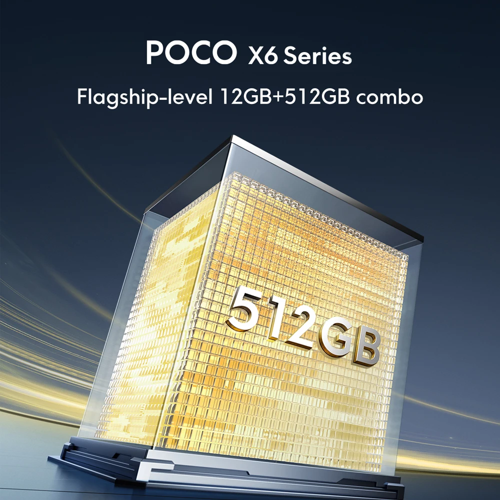 Global Version POCO X6 Pro 5G NFC Smartphone Dimensity 8300-Ultra 6.67\