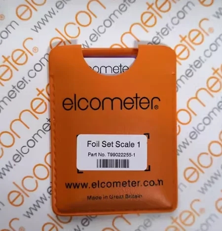 Elcometer 456 قياس سمك الطلاء معايرة فيلم Elcometer 456 الورقة القياسية T99022255-1 500um 1000um 25um 125um 50um