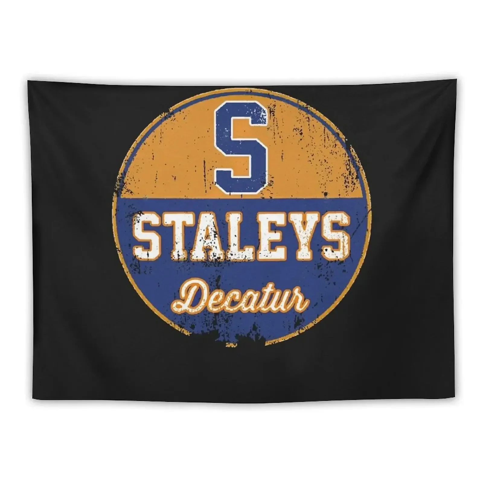 Decatur Staleys Classic T-Shirt Tapestry Home Decorations Room Decor Korean Style Cute Decor Tapestry