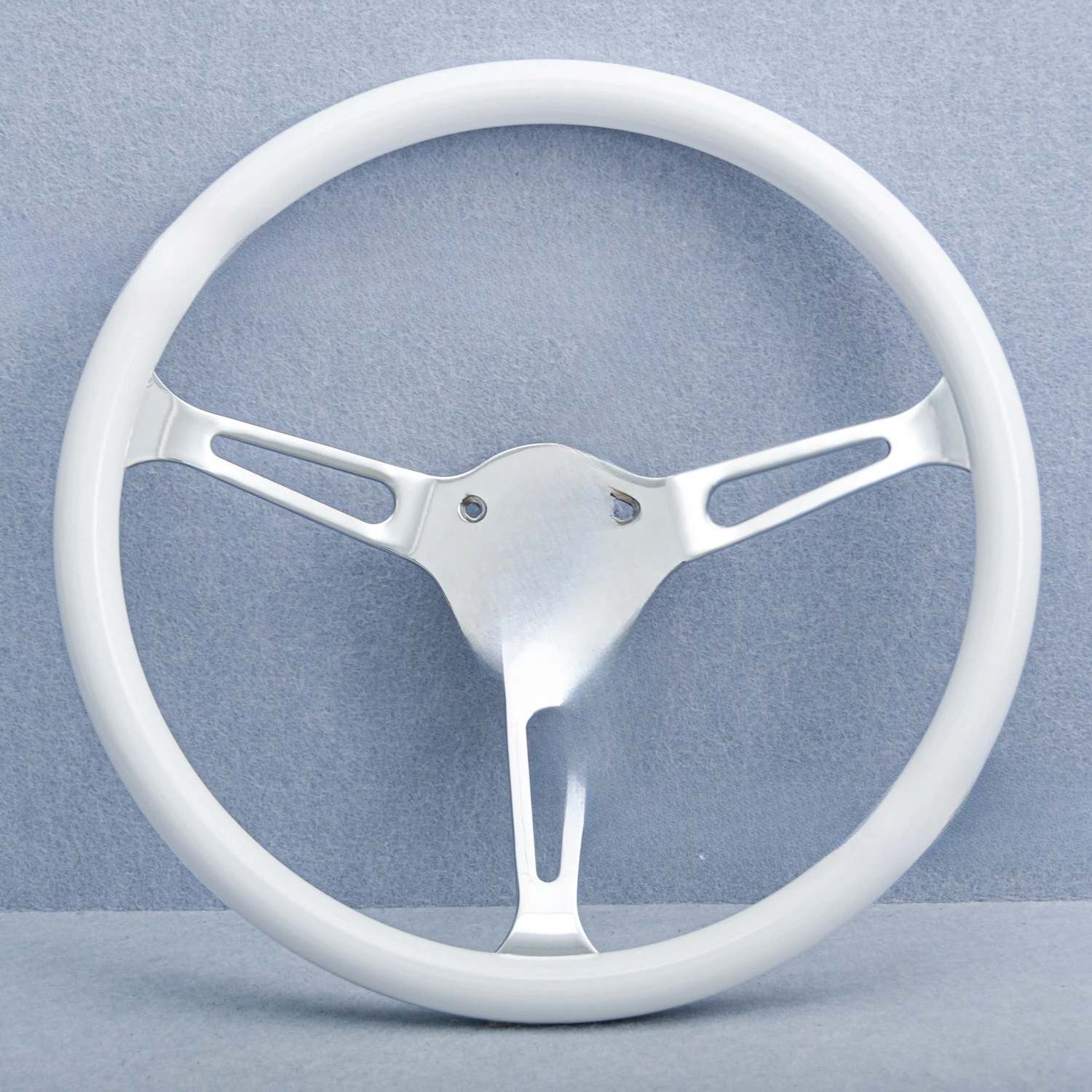 15-Inch mahogany racing car modified steering wheel, retro universal steering wheel