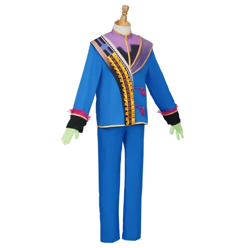 SN88 Anime Oshi No Ko Hoshino Aqua Cosplay Costume Wig Hoshino Akuamarin Blue Uniform Outfit Ai Hoshino For Kids Men Event Outfi