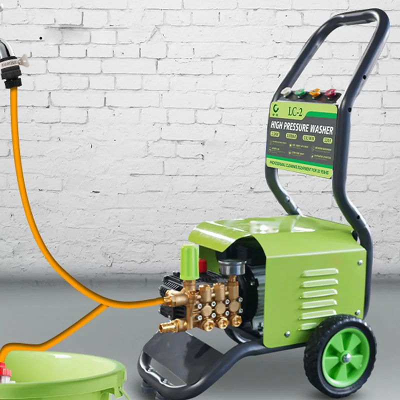 Lavatrice per auto ad alta pressione 120Bar 14L/Min 220V Lavaggio Lavatrice interamente in rame ad alta potenza ad altissima pressione