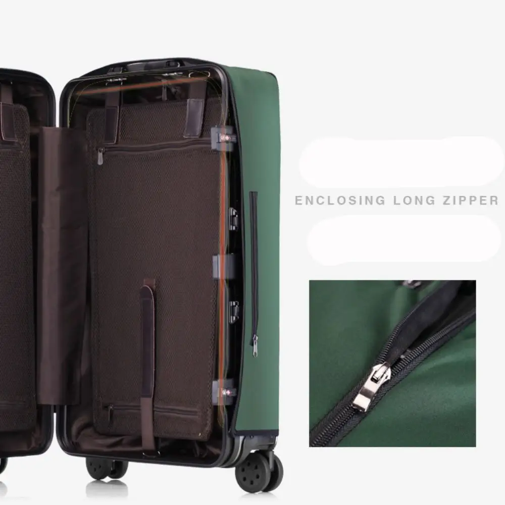 PVC 투명 여행 가방 커버, 방수, 분해 필요 없음, 투명 수하물 보호대, 탄성 여행 랩 수하물 커버