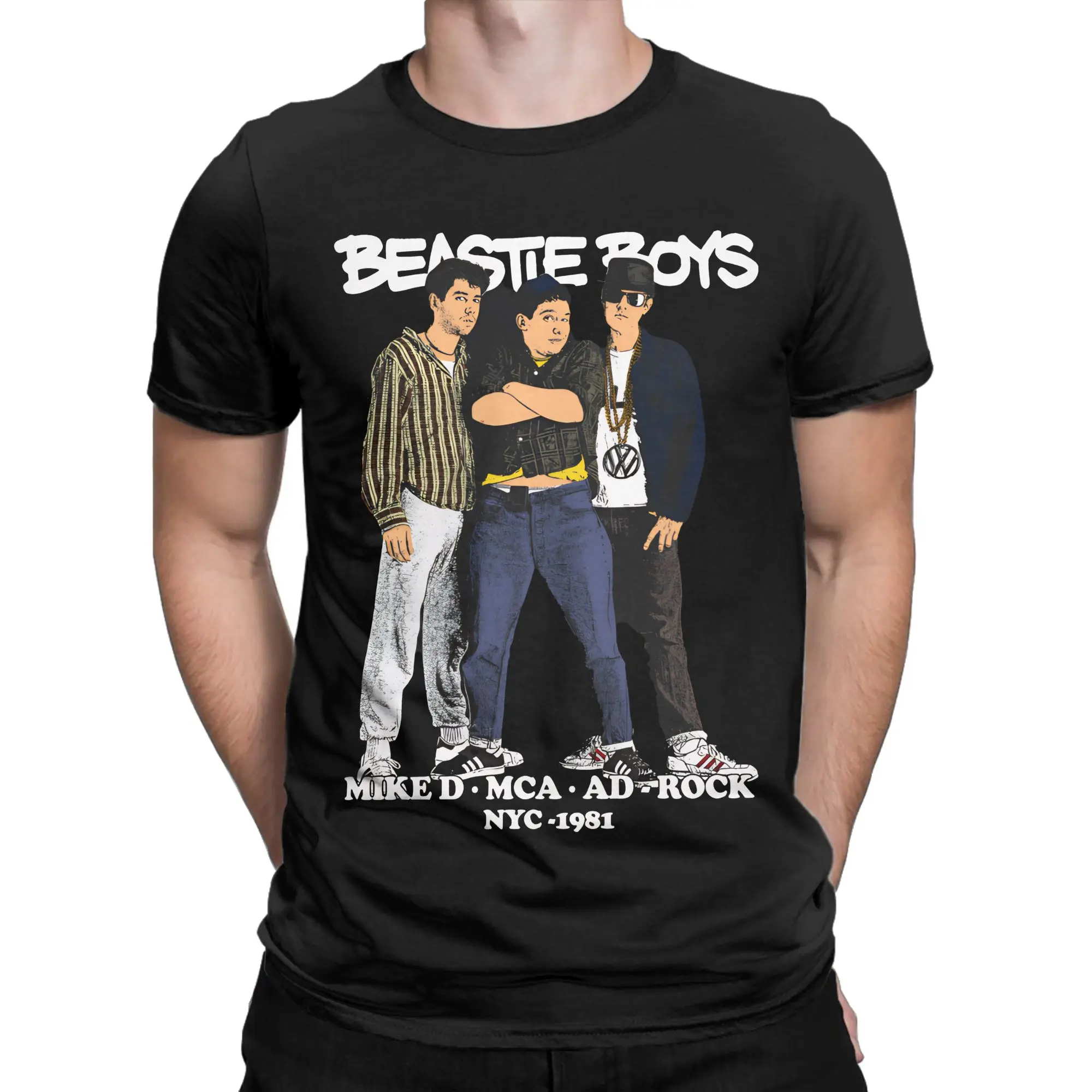 

Футболка с графическим принтом Beastie Boys для мужчин и женщин, хлопковые футболки, одежда с короткими рукавами