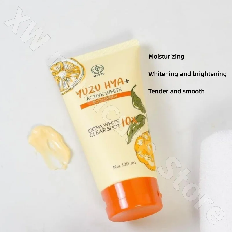 Myuzu Yuzu HYA Brightening Essence Body Milk Creamy Texture Moisturizing and Moisturizing Improves Dry Chicken Skin 120ml