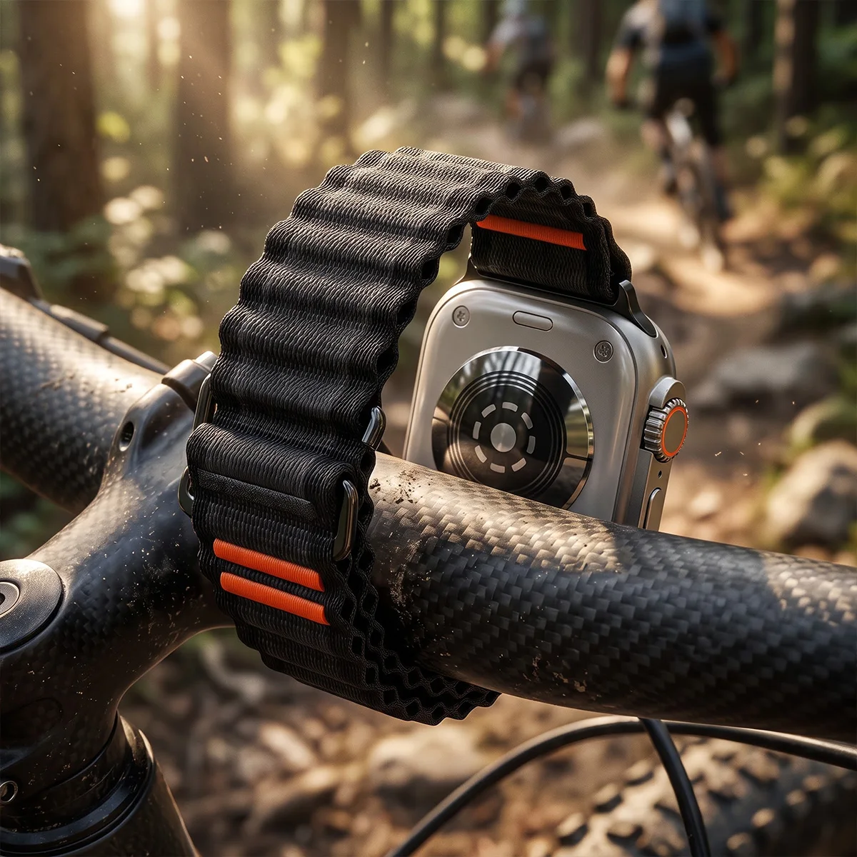Alpine Loop Armband für Apple Watch Ultra 4/3 S12 11 10 9 8 Atmungsaktives Sportarmband für Iwatch 49 46 44 42 40 38mm Ersatzarmband – Detail 6