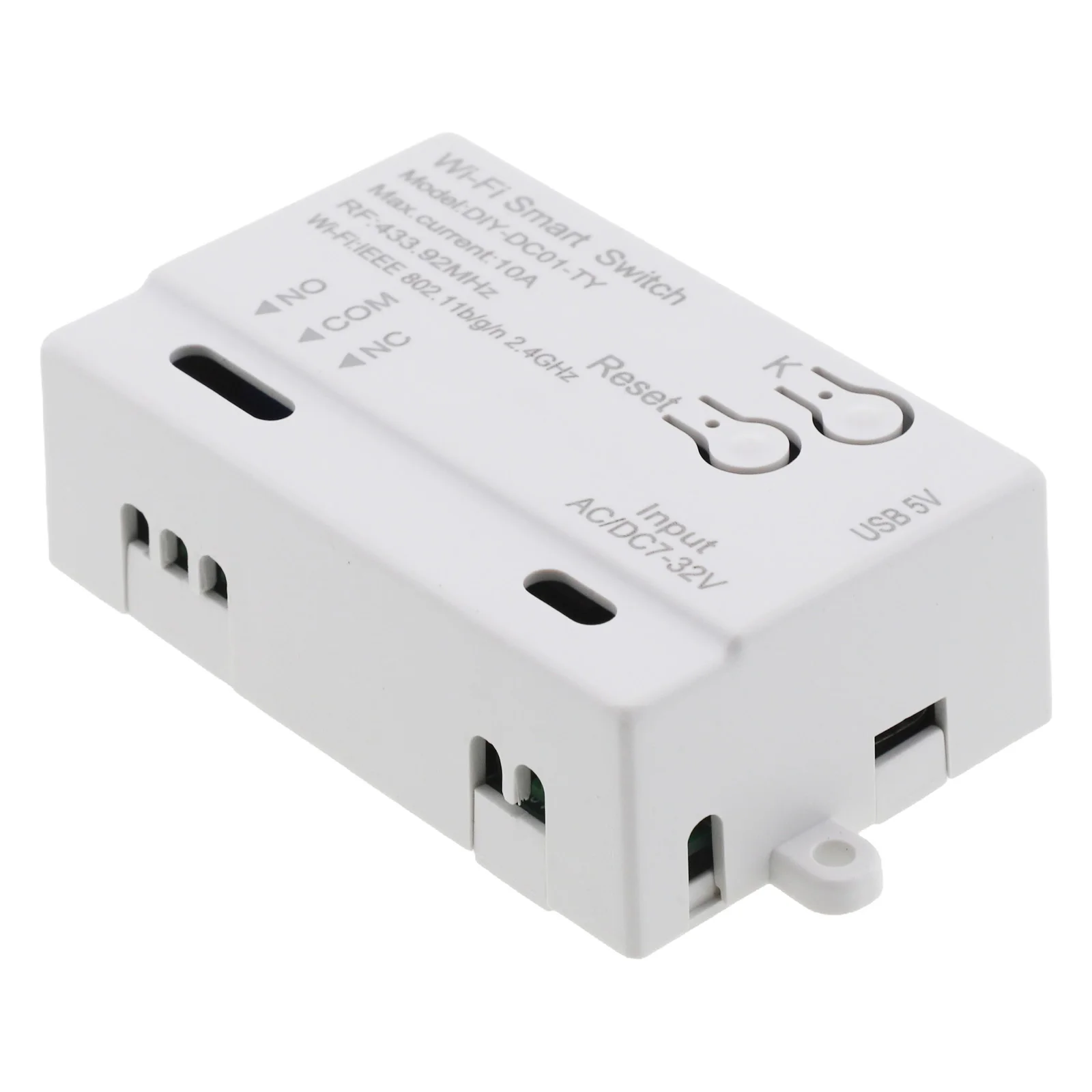 For Smart WiFi Switch Module For For Tuya Timer Function with Voice Control 7 32V Input Energy Efficient Scheduling