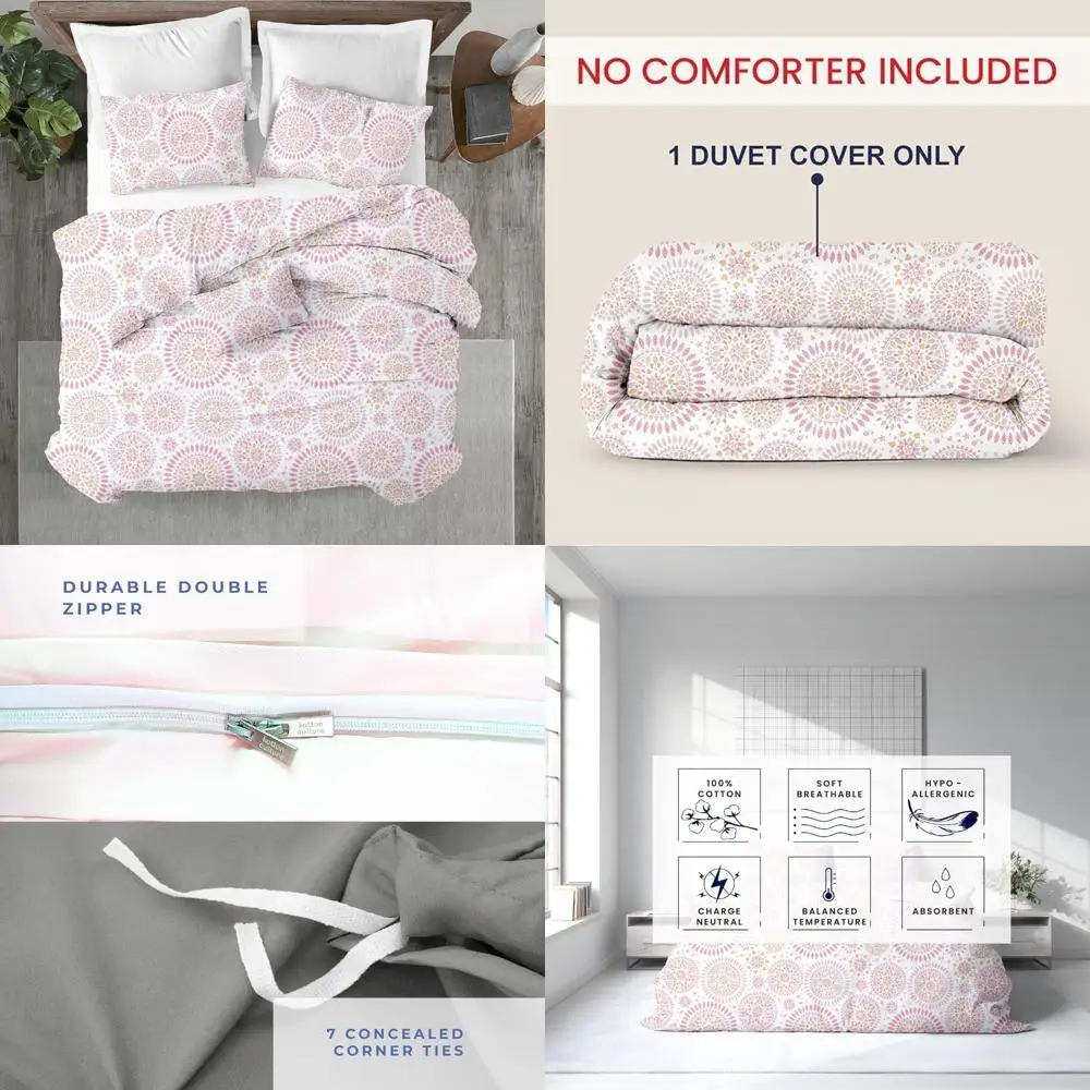 

Пододеяльник из египетского хлопка — нить 600, ультрамягкий, размер королевы премиум-класса для комфортного сна