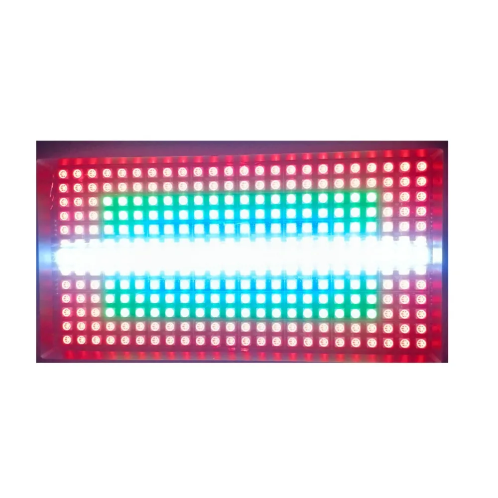 48 + 8-band Strobe Stage Light KTV Voice-activated Horse Racing Atmosphere Bar Led Dance Mini Dyeing Background Light