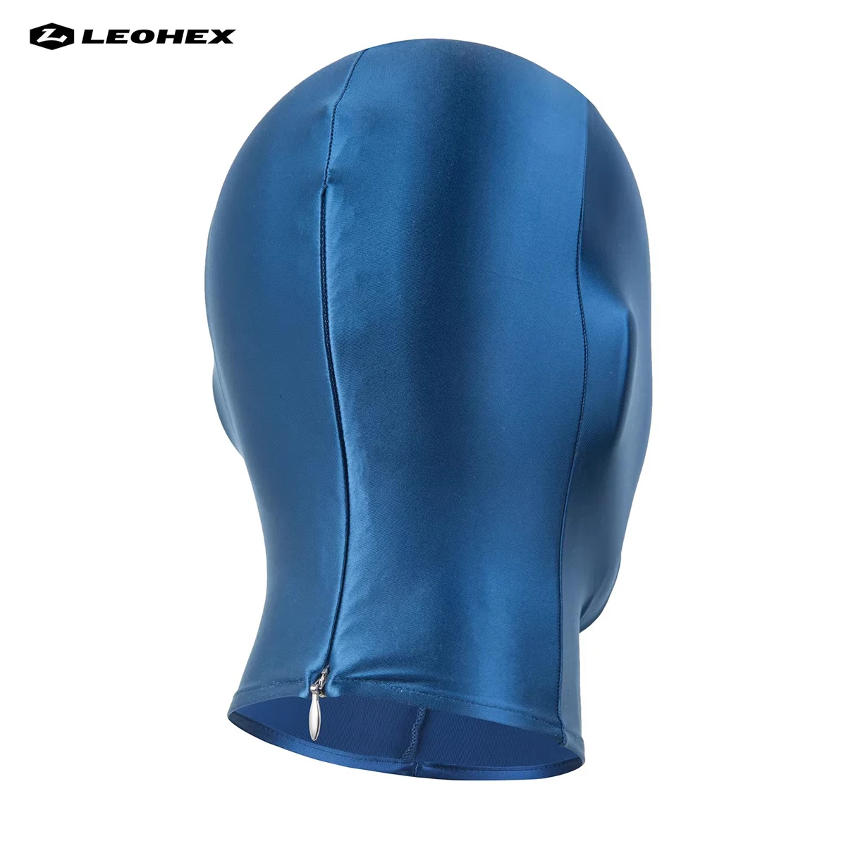 LEOHEX Unisex Glossy Ice Silk Open Mouth Hole Headgear Sun Protection Full Face Mask Hood Outdoor Costume Role Play Cosplay Club