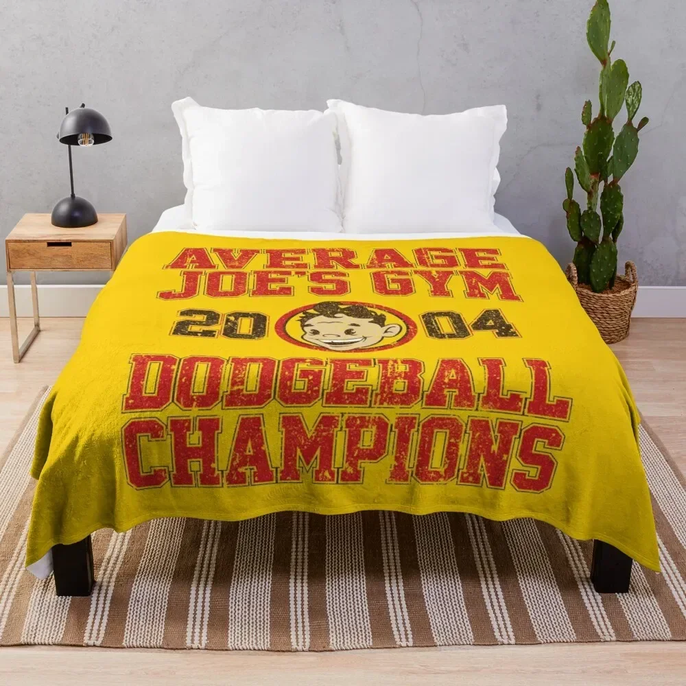 Average Joe's Gym 2004 Dodgeball Champion (Variant) Throw Blanket Bed covers warm winter Thermal for winter Blankets