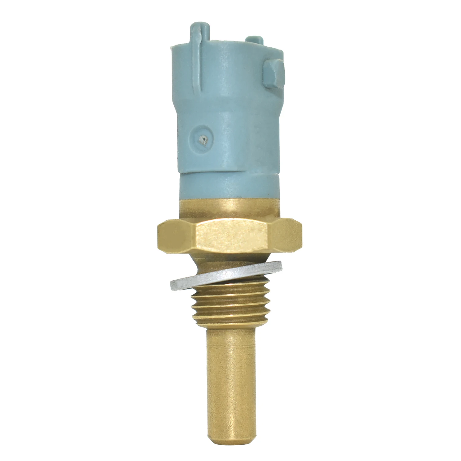Coolant Temp Sensor 0281002209 4-Pin Blue for VW Audi 1.8T 2.0 VR6 Engine Water Temperature (Check Color)