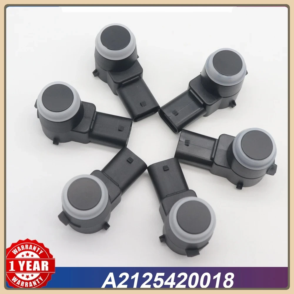 6pcs Car PDC Parking Sensor For Mercedes A B E S SLS VITO Class W212 W221 212 C300 E500 S400 SLK250 ML350 ML550 A2125420018