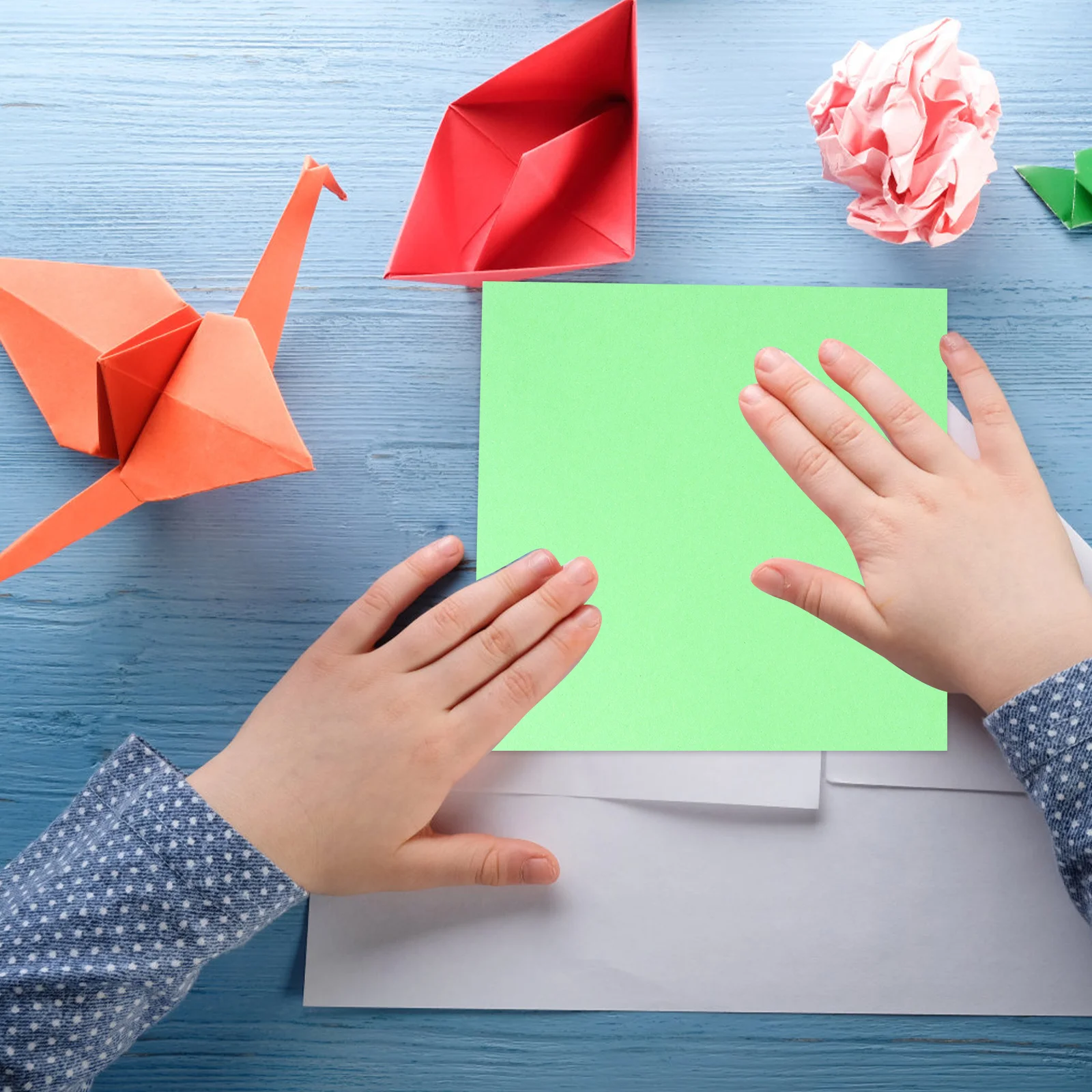 

600 Pcs Scrapbook Handmade Paper Colored Craft for Coloring Folding Origami