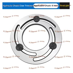 6-дюймовый топовый Зажимной патрон с ЧПУ, Кольцевое отверстие, гидравлический зажим Kitagawa, мягкие кулачки, инструменты для токарного станка, аксессуары