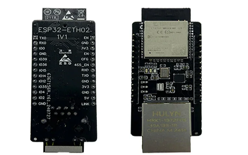 ESP32-ETH02 WT32-ETH01 upgraded version/embedded serial port to Ethernet/Bluetooth wifi electronic