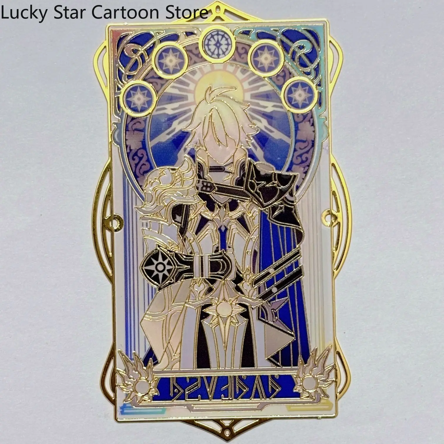 Castorice Mydei Phainon Honkai: Star Rail شارة مرجعية معدنية كوسبلاي هدية عيد ميلاد لعبة مجموعة الرسوم المتحركة