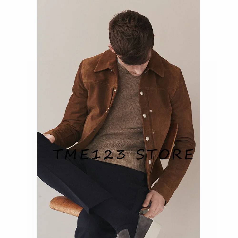 

Male Coat Men's Winter Coats Man Men's Jacket Herringbone Pattern Casual Business Retro New Style Jacket Y2k Tops Jackets