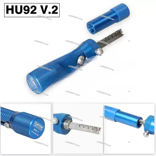 Decoder Tool Torsion Quick Open NP TOOLS 2 in 1 HU92 V.2 New Large Keyhole