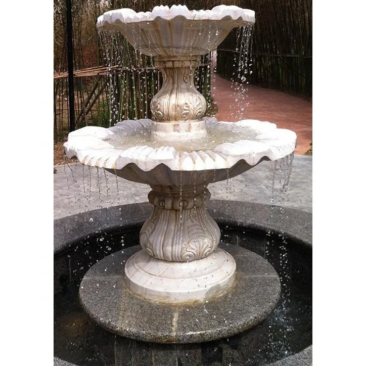 Garden ornaments products waterfall home stone pool outdoor water garden fountain