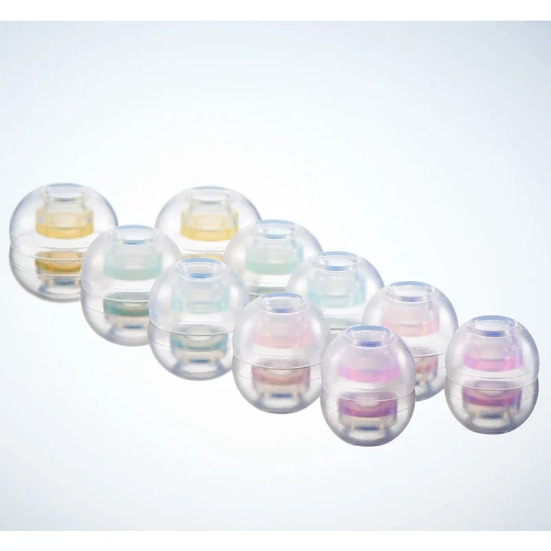 SpinFit CP1025 TWS أطراف أذن من السيليكون حاصلة على براءة اختراع مصممة لسماعات الأذن اللاسلكية Ture تناسب سماعة MTW3 Elite 7 Galaxy Buds 2