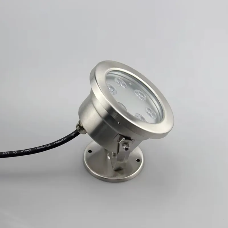 Commercial outdoor waterproof IP68 stainless steel, diving underwater concentrating pool light