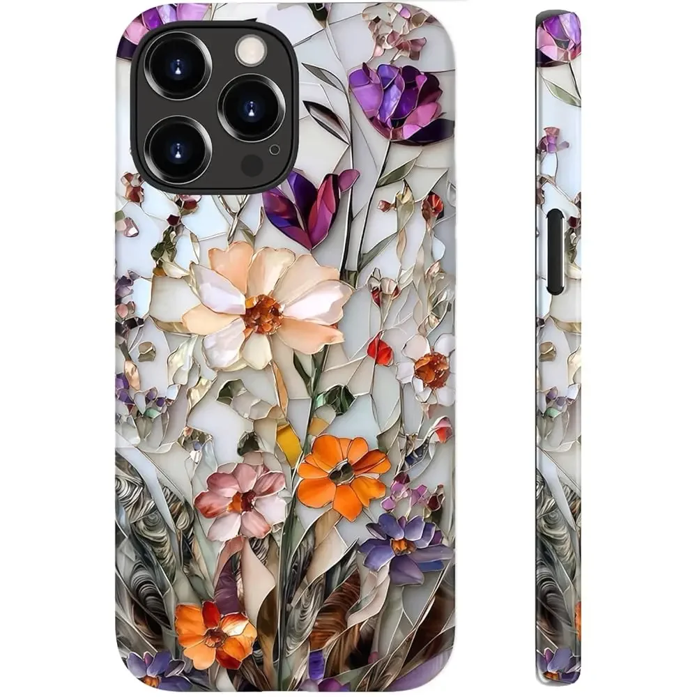 

for iPhone 16 Pro Max Case Cute - Wireless Charging Compatible - Dual-Layer Hard Shell + Silicone Cover - Aesthetic Protectiv