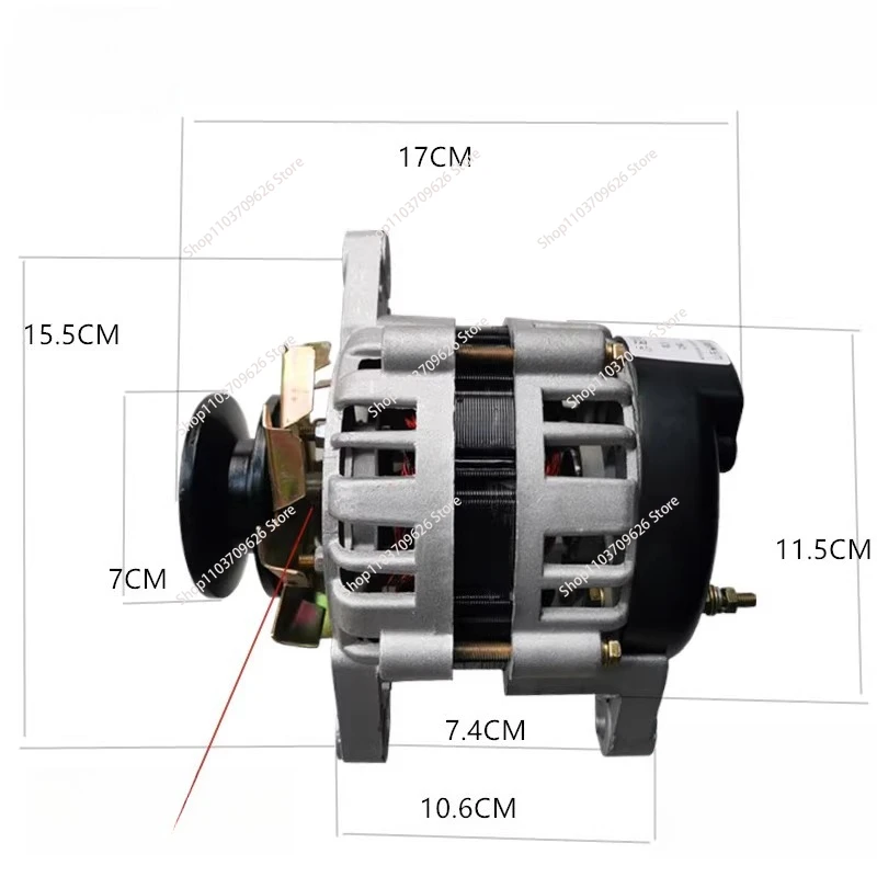 

220V 800W/1300W/1500W high-powered small permanent magnet alternator home lighting
