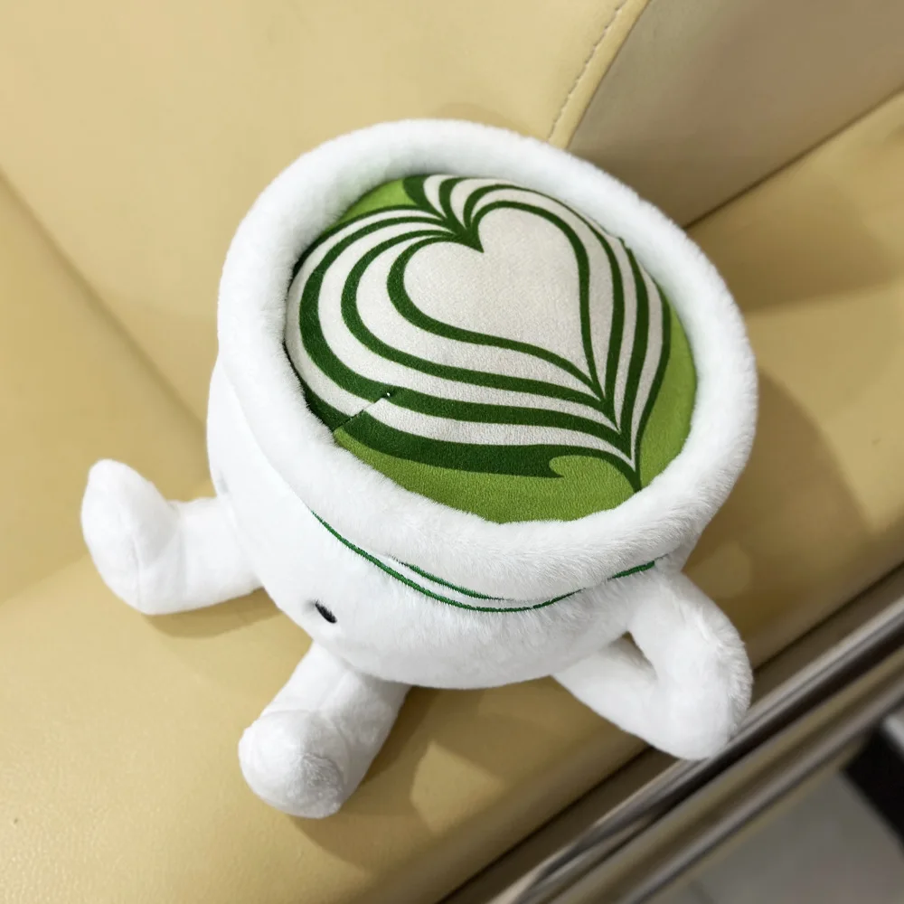 

2026 12cm New Matcha Latte Plush Cute Doll Anime Peripherals Soft Doll Collection Room Decoration Toy Kid Birthday Gifts