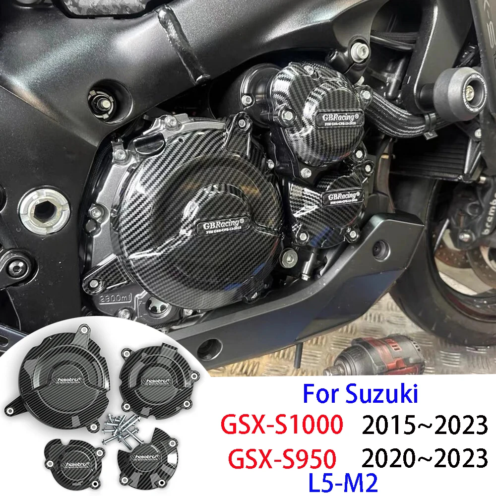 Motorcycles Engine Cover Protection Case GB Racing For SUZUKI GSX-S950、GSX-S1000 GT、GSX-S1000、GSX-S1000F、KATANA GBRacing