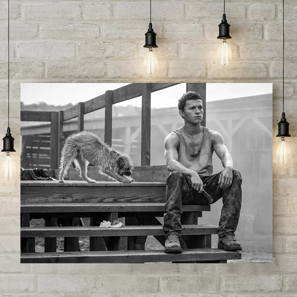 Tom Holland Poster Movie Star Actor Canvas Art Painting Wall Picture For Living Boy Room Home Decor