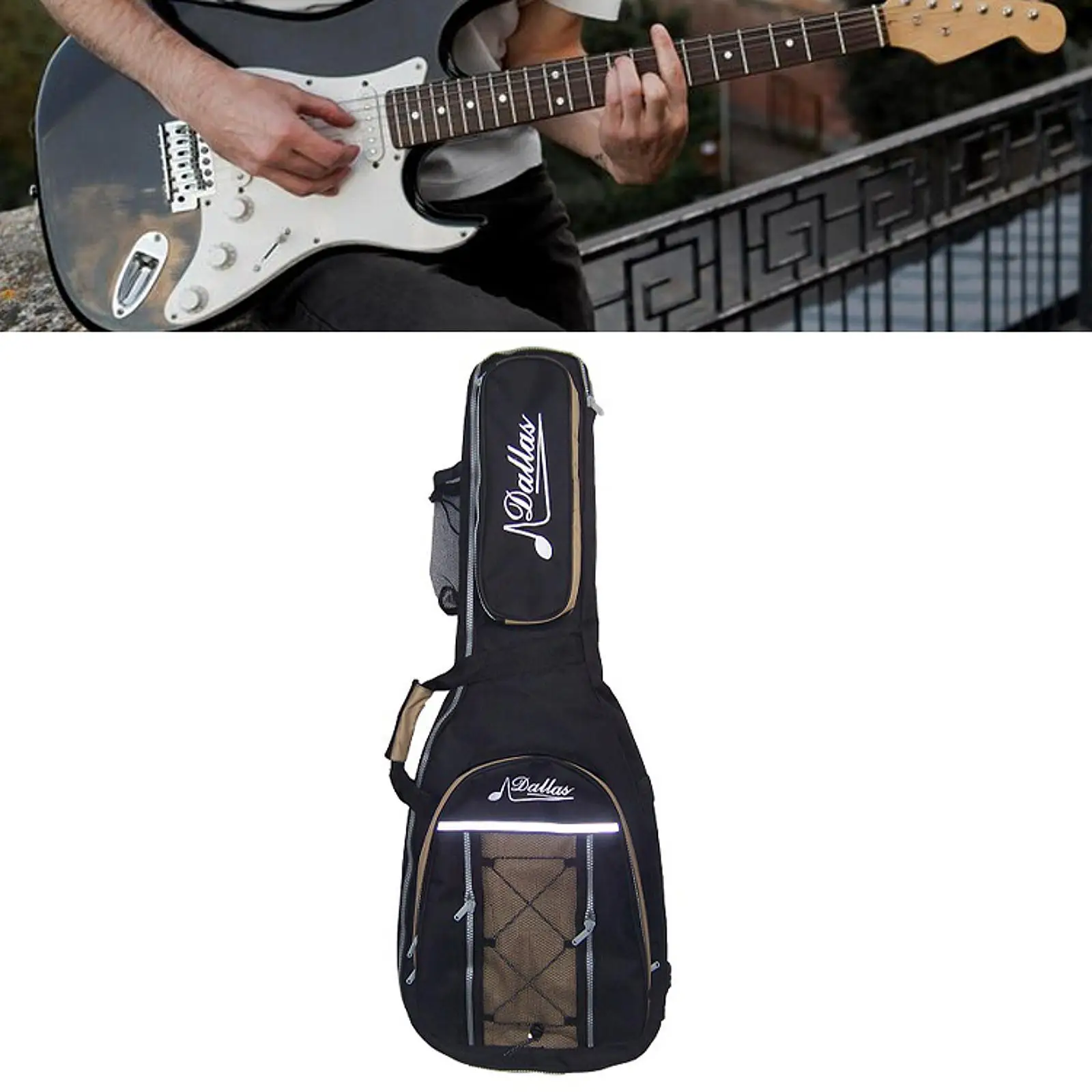 

Acoustic Guitar Bag Accessories Oxford Cloth Acoustic Guitar Case for Travel