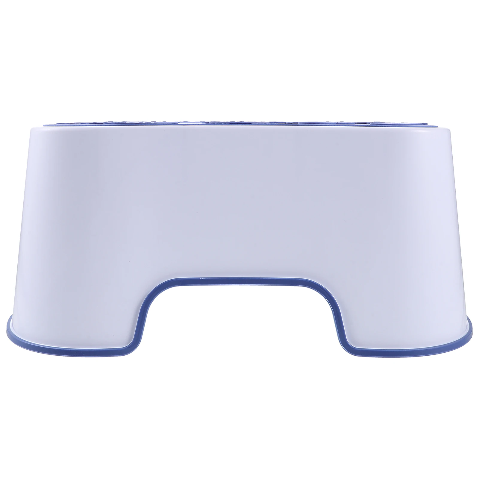 

Plastic Bathroom Squatting Footstool Stable Firm Toilet Stepping Stool Compact Design Space Saving Toilet Step for Bathroom