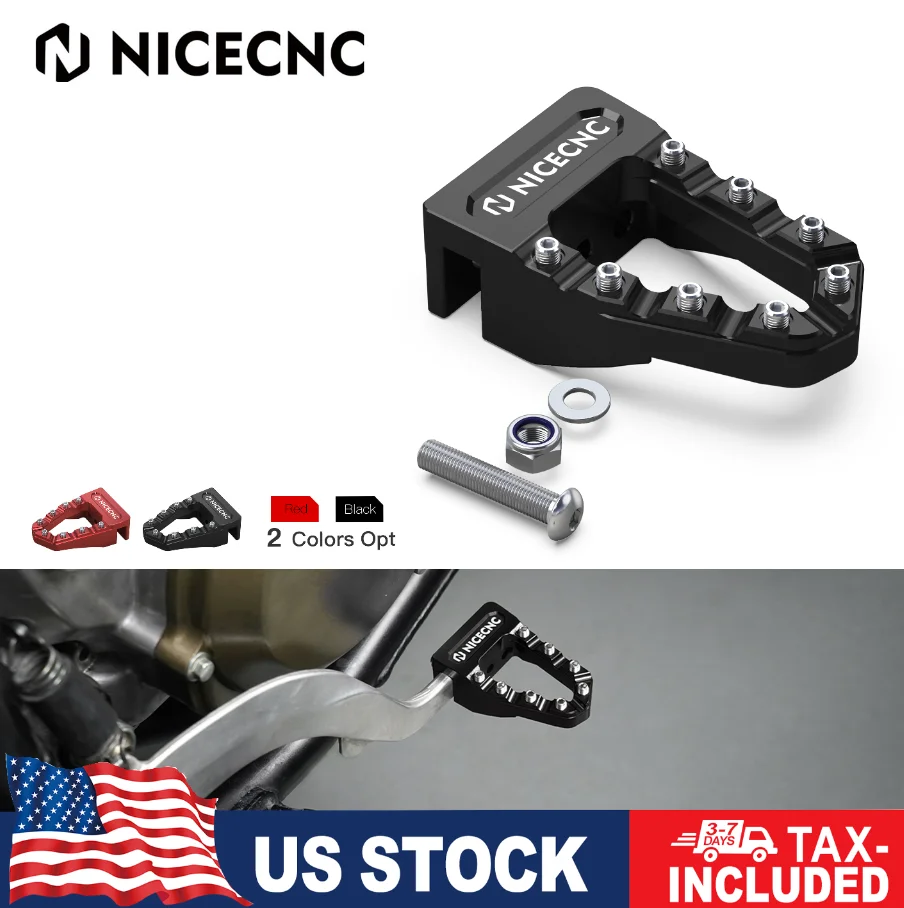 

Для Honda ATV задняя педаль тормоза, улучшенный наконечник уровня для HONDA TRX 450ER 2006-2014 TRX450R 46510-HP1-305, алюминиевые аксессуары для квадроциклов