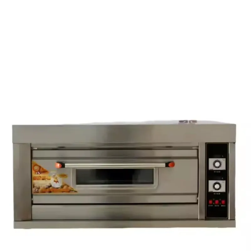 Tecfd 1 desk 2 plates mechanical gas oven for bakery and electric available life long tech support