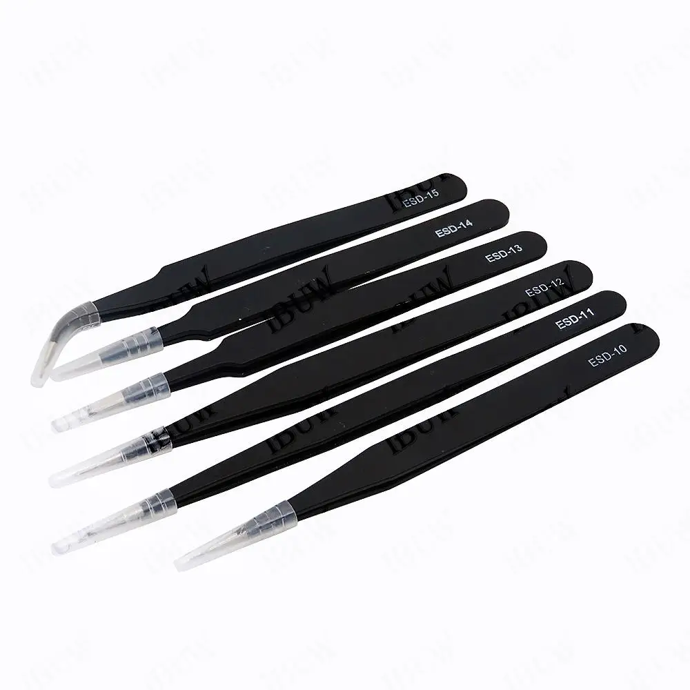 6PCS Tweezers Set E…