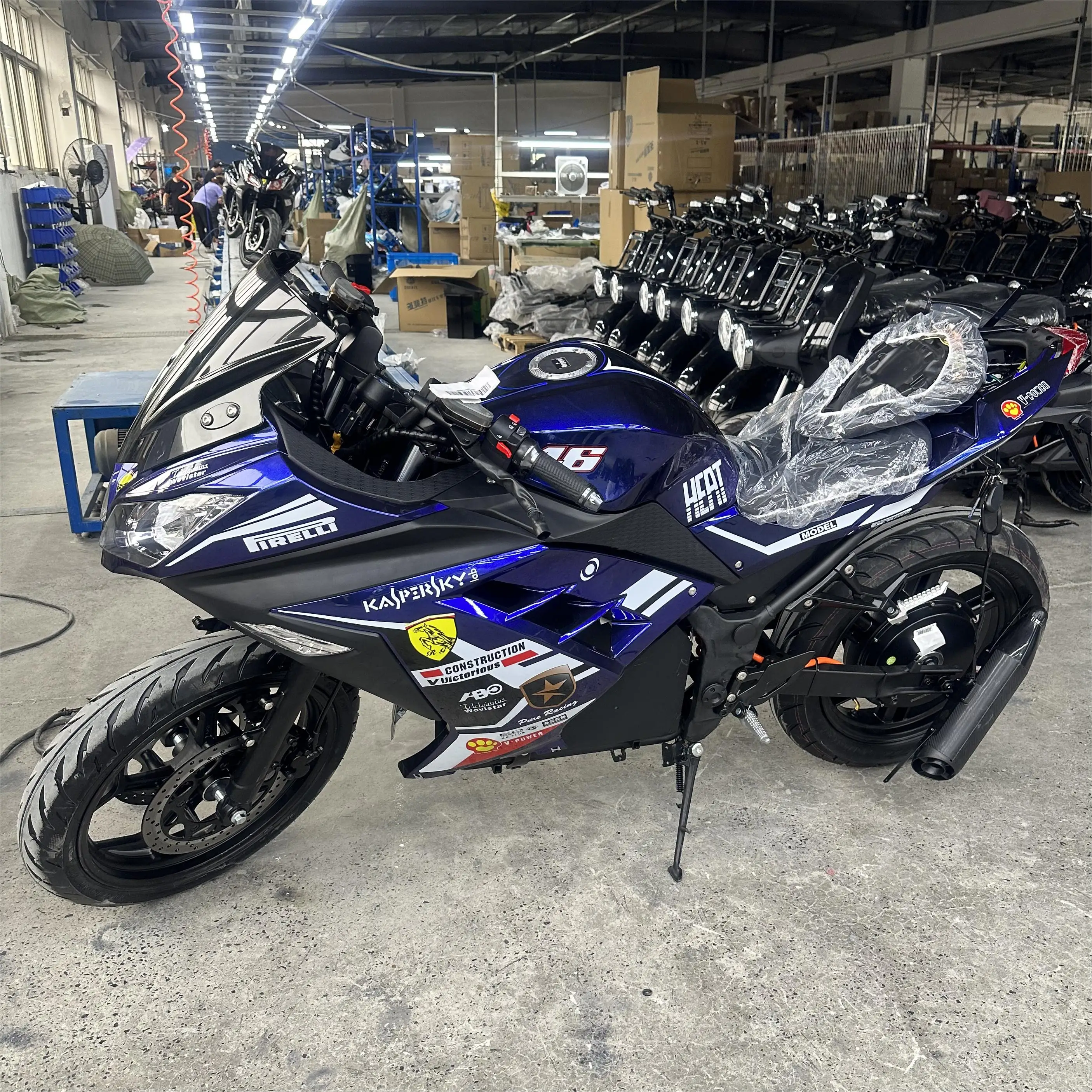 

2-Wheel electric high-speed motorcycle racing