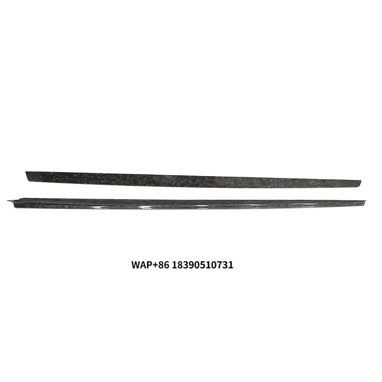 G14 G15 3D Style Side Skirts for 8 Series G14 G15 2-Door 2020-IN  Forged Carbon Fiber Front Bumper Side Skirts G14 Side Skirts