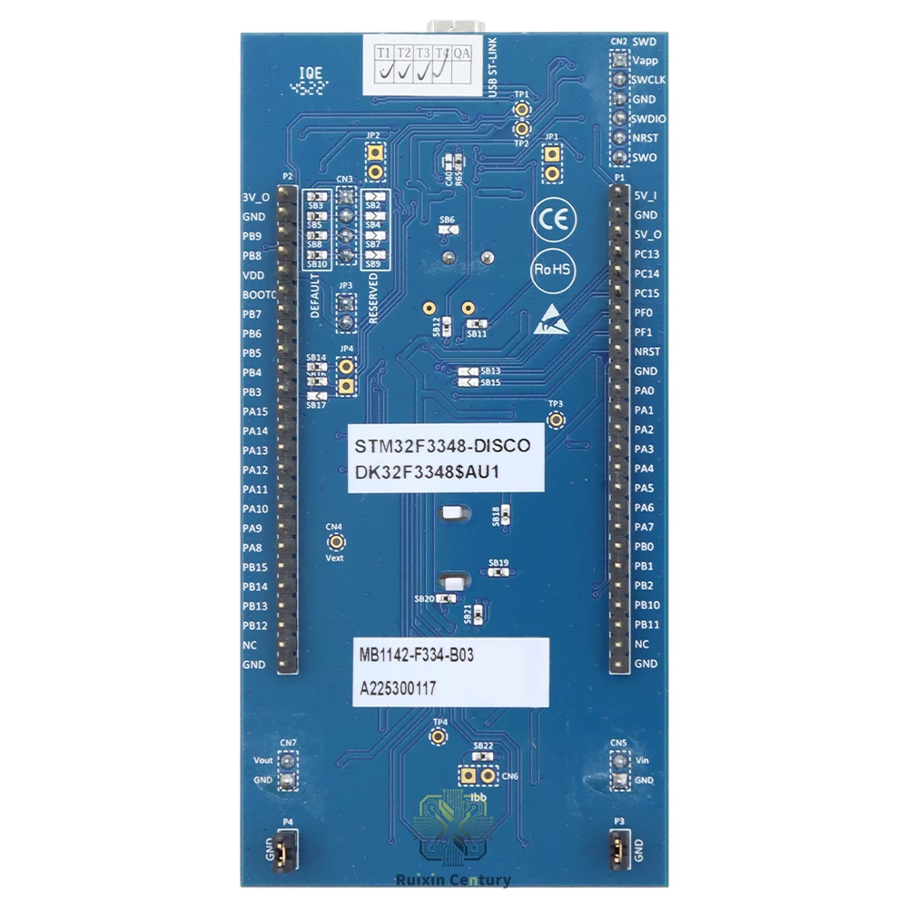 FOR ST STM32F3348-DISCO 32F3348DISCOVERY Discovery Kit STM32F334C8T6 MCU 72MHz Cortex-M4 64KB Flash 16KB RAM ST-LINK/V2-1