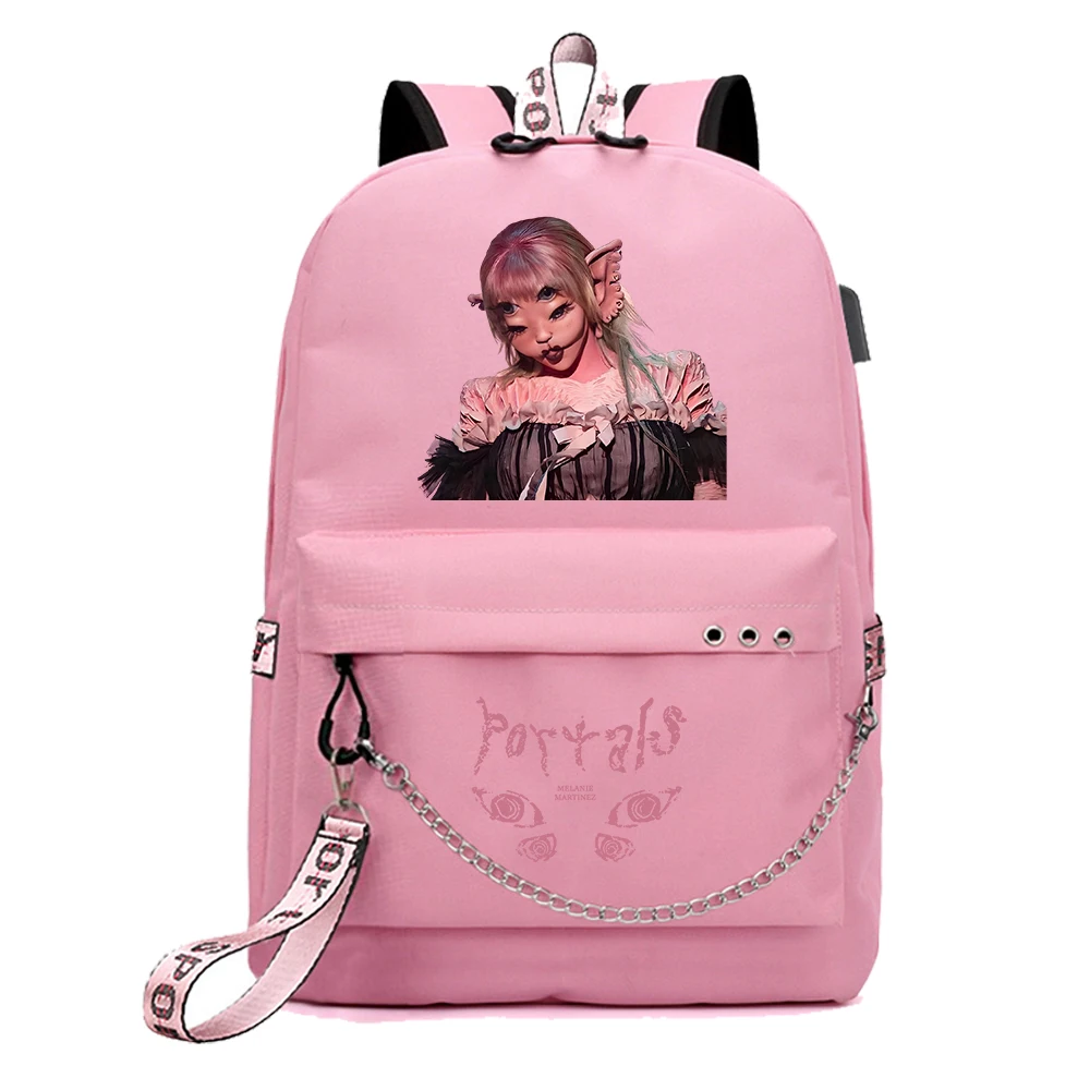 2024 Melanie Martinez Tour Backpack Music Fans Women Girls Fashion Travel Adjustable Shoulder Backpacks