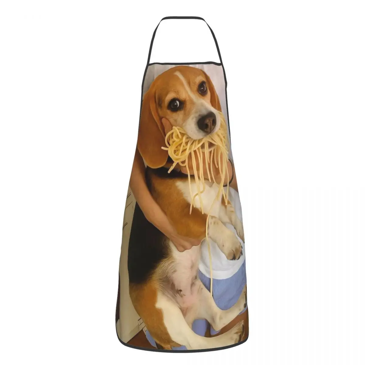 Divertido delantal con diseño de perro Beagle, delantal de cocina sin mangas, delantal de limpieza para cocina, para mujeres y hombres, para jardinería