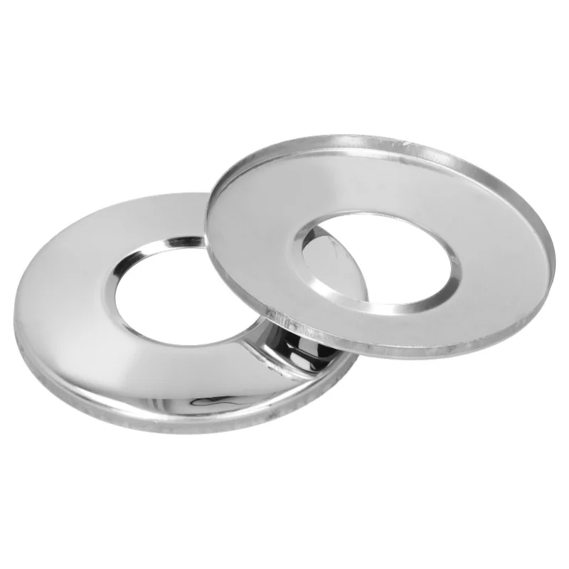 2Pcs Swimming Pool Ladder Escutcheon Cover Plate For 4.2cm Ladder Pipe Pool Hand Rail Replacement Parts