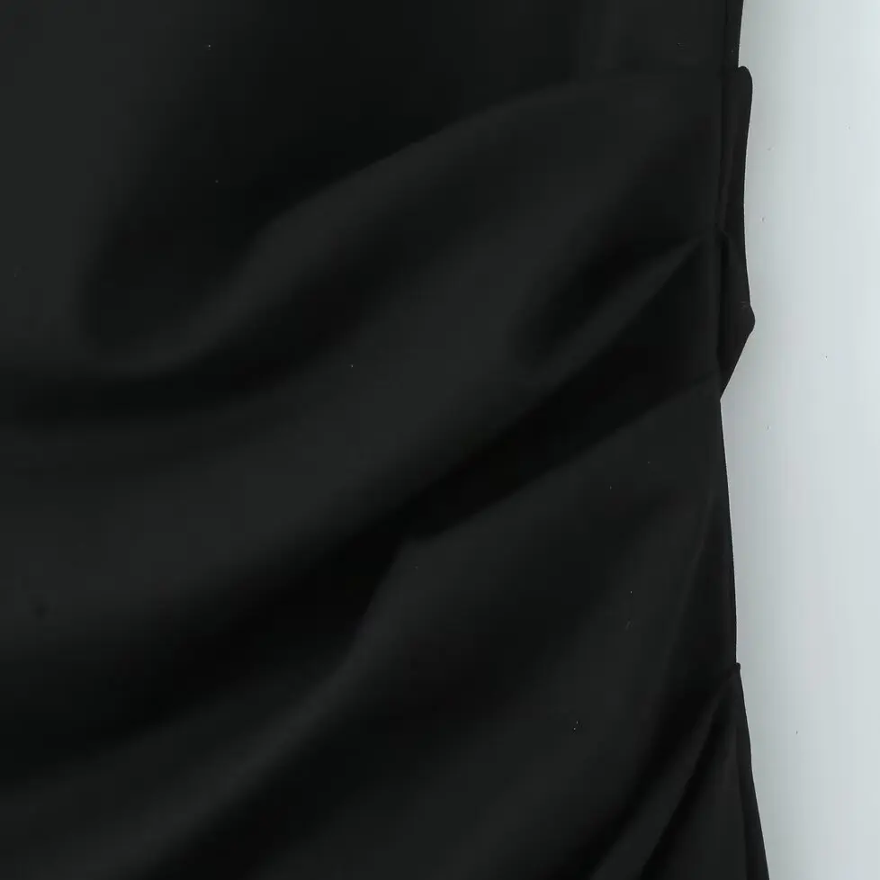 JNLEAOG خريف جديد تصميم Faion غير متماثل ort Dr Elegance Wind للسيدات قطع مستقيمة من ألياف البوليستر ort Sve Slim... #4