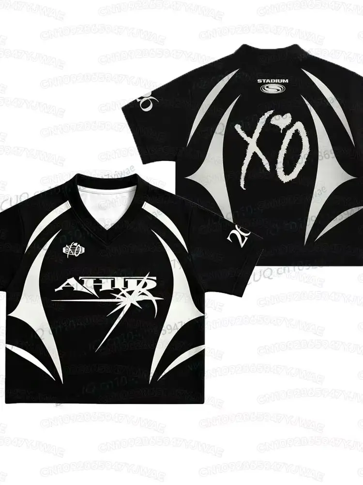 Summer Men's Women's The-Weeknd After Hours Til Dawn Tour 2026 T-Shirt Harajuku T-shirt Y2K Lightweight Breathable Jersey image 5
