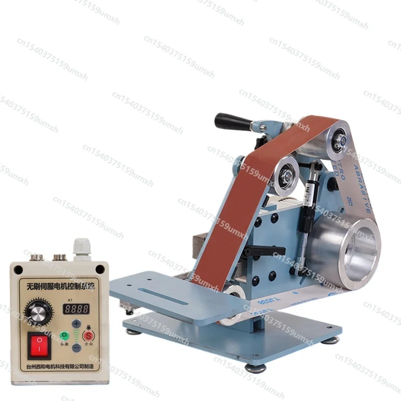 Electric Belt Sander 750W/1200W Vertical Horizontal Dual Use Polishing Grinding Machine Energy-Saving Brushless Motor for Woodwo