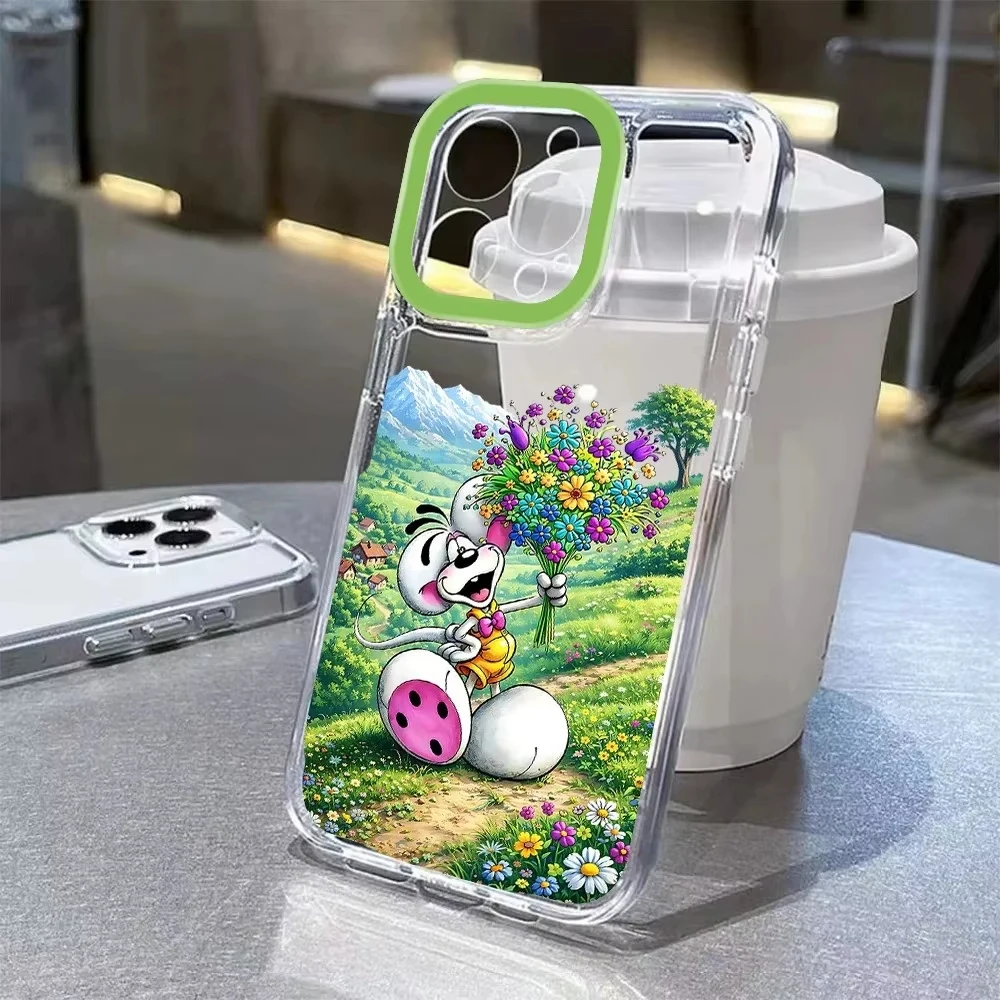 New Cartoon Diddls Mouses Phone Case for Infinix Hot 10 20 30i 50 60 Pro Plus Play 4G 5G Transparent Soft TPU Back Cover - view 3